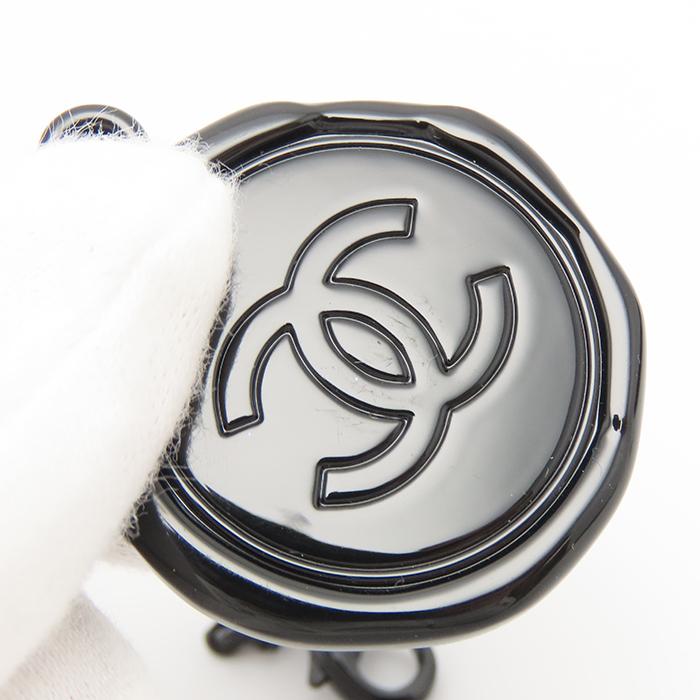 シャネル［ストラップ］チャーム　ココマーク　ブランドロゴ　箱あり　キーホルダー CHANEL（シャネル） 送料無料 キーホルダー ブラック ココマーク 箱