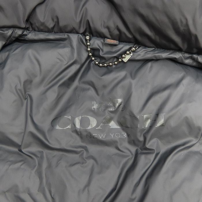COACH 送料無料 コーチ ダウン ジャケット #XS ブラック