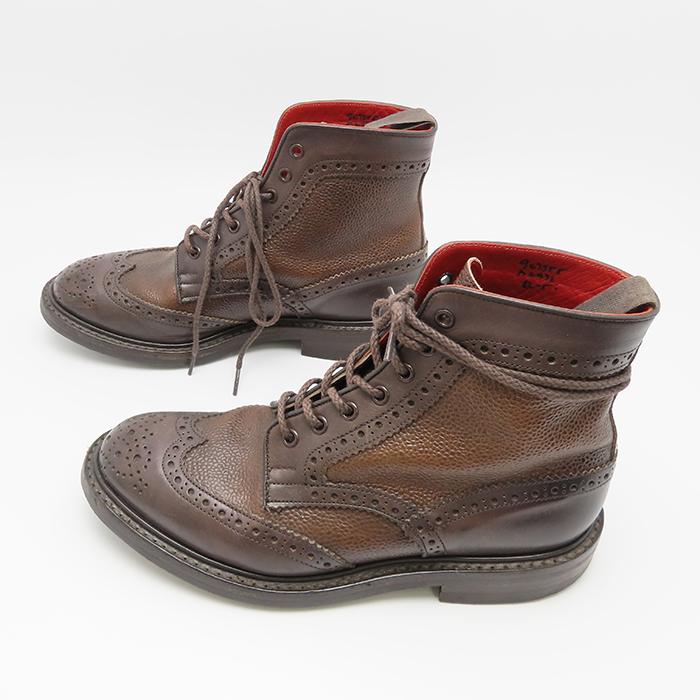 トリッカーズ カントリーブーツ 8.5(27cm程度) 極上☆トリッカーズ SIZE 8.5【貴重☆阪急メンズ別注/M7527