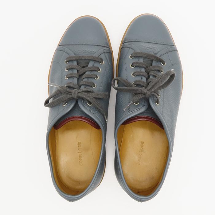 新品・未使用／JOHN LOBB・ジョンロブ／LEVAM／サイズ6 JOHN LOBB レヴァー 約25cm UK 6.5 6 1/2 グレー ジョンロブ