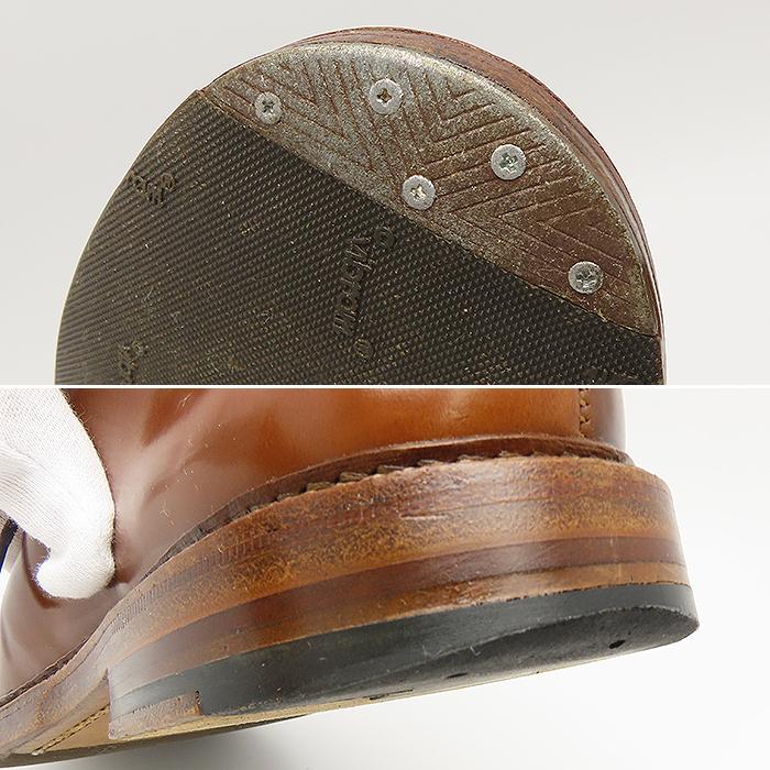 ALDEN コードバン 9905 ウィスキー プレーントゥ 6 1/2 ALDEN 送料無料 オールデン 9905 ウイスキー #6 1/2 B/D 約25cm