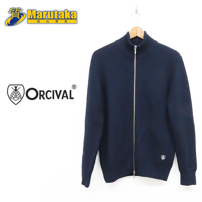 ORCIVAL（オーシバル） 送料無料 ほぼ未使用 ジップアップセーター