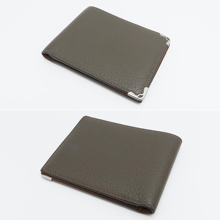 Cartier（カルティエ） 美品 マストドゥカルティエ 2つ折り財布 札入れ