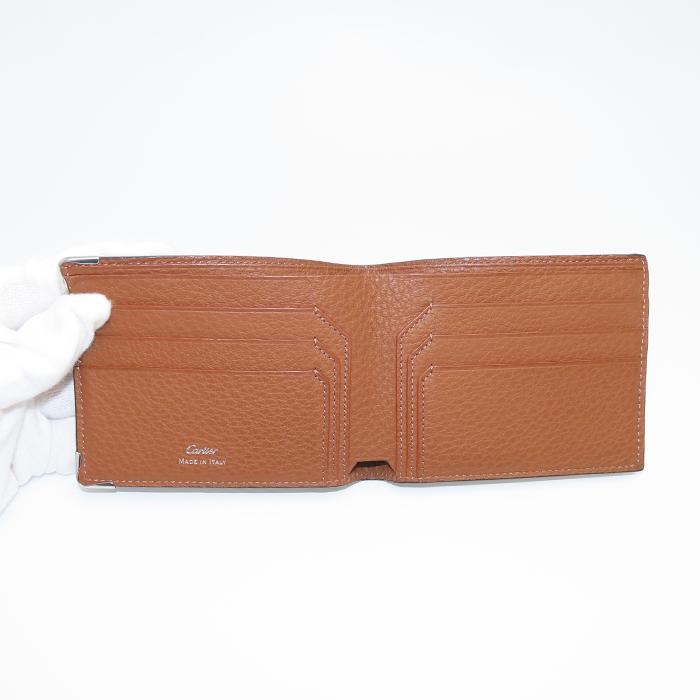Cartier（カルティエ） 美品 マストドゥカルティエ 2つ折り財布 札入れ