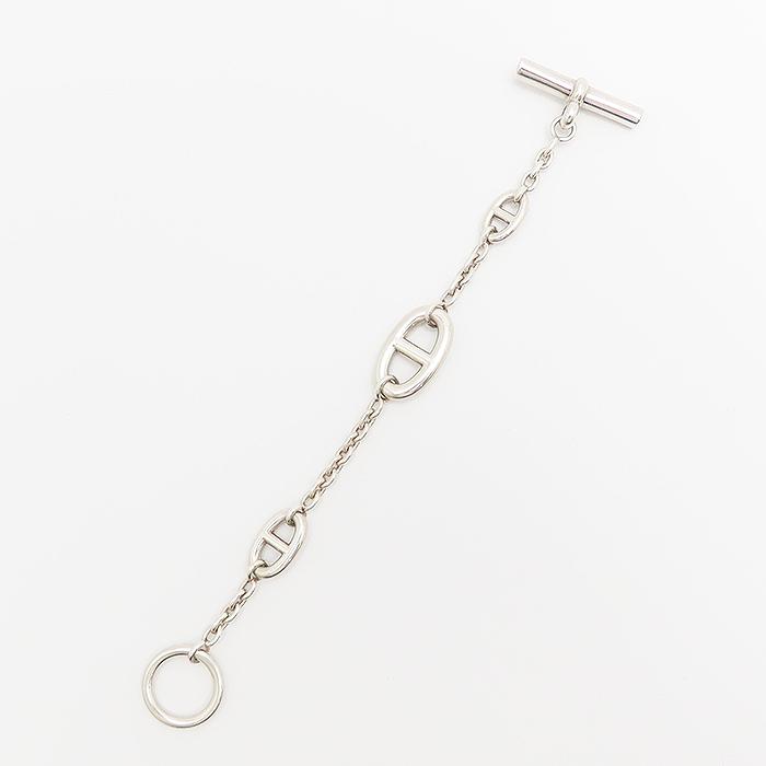 エルメス シェーヌ・ダンクル オマージュ　シルバー ブレスレット❗️SV925製 HERMES（エルメス） SV925 シルバー ファランドール シェーヌダンクル