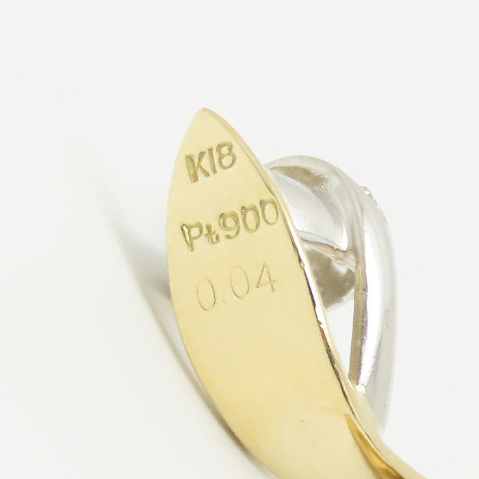 ハイヒール モチーフ ダイヤモンド 0.04ct ペンダント ネックレス 