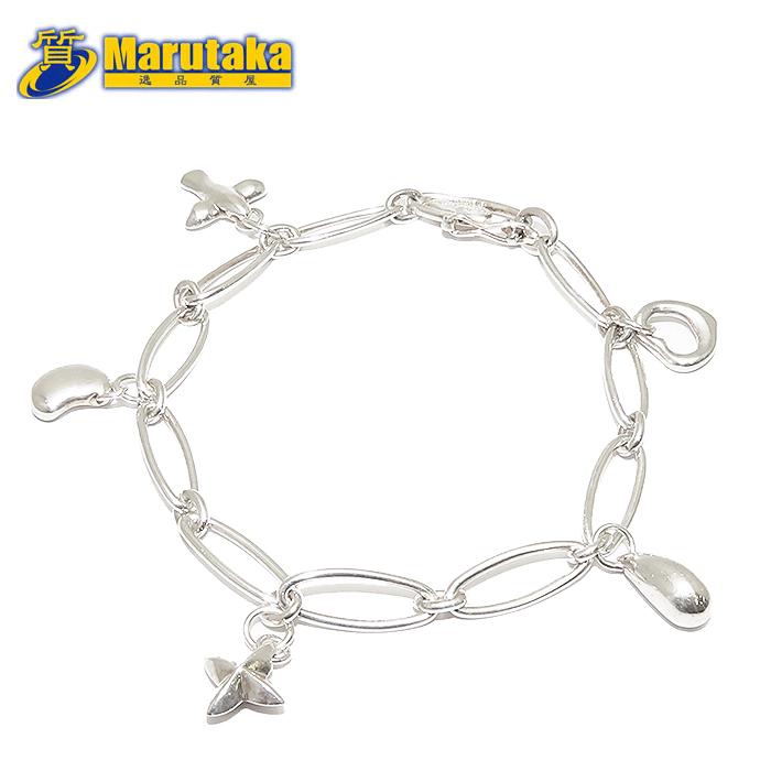 Tiffany 1837 TIFFANY & Co. 5チャーム ブレスレット SV925 18cm