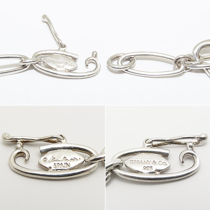 Tiffany 1837 TIFFANY & Co. 5チャーム ブレスレット SV925 18cm