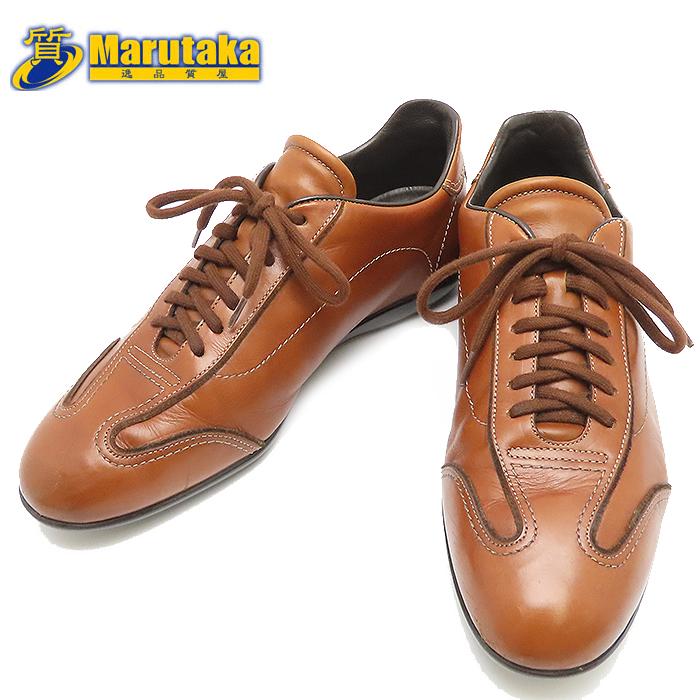 超美品✨　Santoni　サントーニ　スニーカー REGAL（リーガル） Santoni CLUB レザー スニーカー #5 日本サイズ