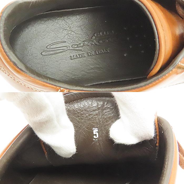 REGAL（リーガル） Santoni CLUB レザー スニーカー #5 日本サイズ