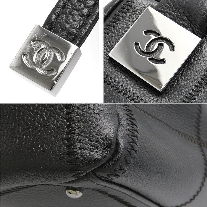 CHANEL 送料無料 シャネル ミニボストンバッグ チョコバー