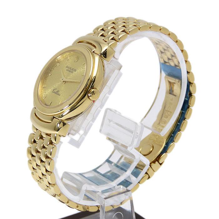 ROLEX（ロレックス） 送料無料 チェリーニ 6621 K18 シャンパン