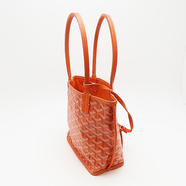 GOYARD（ゴヤール） 送料無料 アンジュ ミニ リバーシブル オレンジ