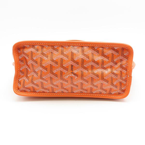 GOYARD 送料無料 ゴヤール アンジュ ミニ リバーシブル オレンジ