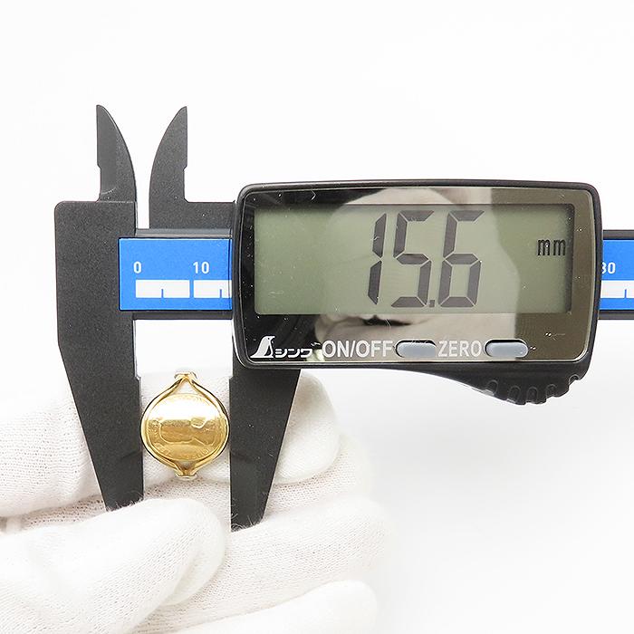 コイン シグネット リング K18 Pt900 17号 指輪 3.6g 逸品質屋 丸高