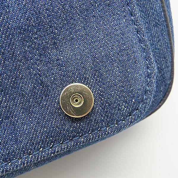 COACH 送料無料 コーチ ショルダー バッグ デニム C8583 ブルー