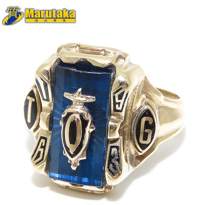 バルフォア社 カレッジリング K10 17号 BALFOUR ヴィンテージ