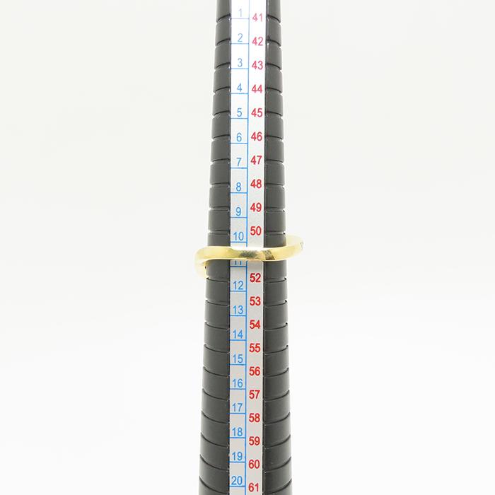 パール ダイヤモンド リング 11号 K18 0.28ct 9mm YG 真珠 逸品質屋 丸