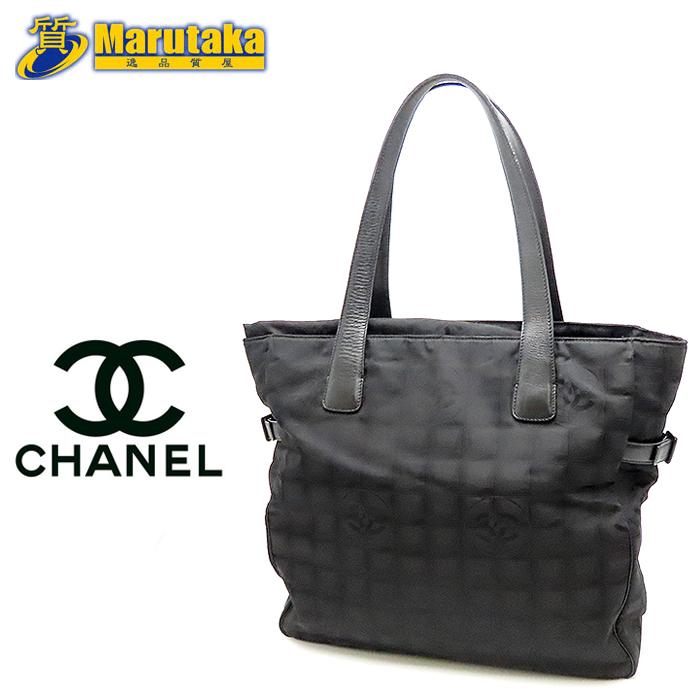 CHANEL 送料無料 シャネル ニュートラベルライン トートバッグ GM 