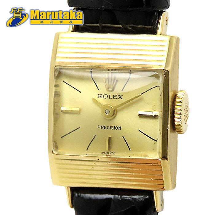 ロレックス☆プレシジョン☆手巻き☆k18WG 750☆金無垢☆cal.1800