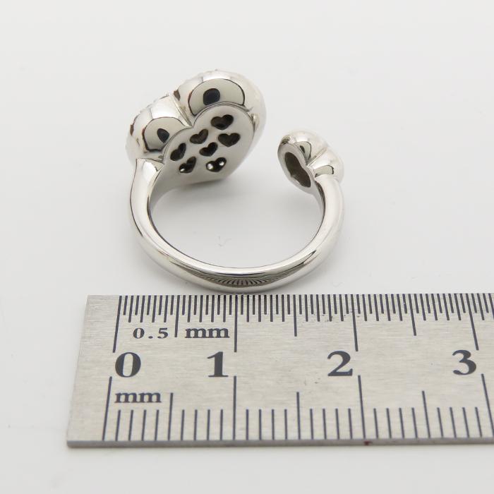 Ponte Vecchio ポンテヴェキオ ハート 指輪 リング 8号 18金