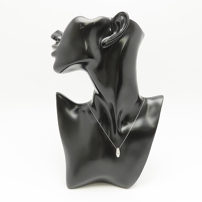 ダイヤモンド ネックレス 45cm Pt900 Pt850 0.311ct 0.05ct 3.2g 