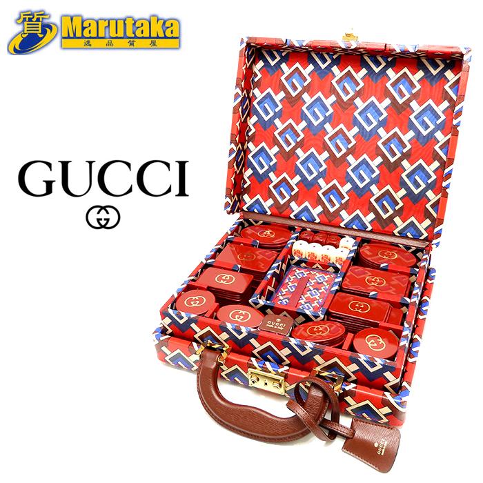 GUCCI（グッチ） 未使用 ジオメトリックG ブリーフケース ポーカー