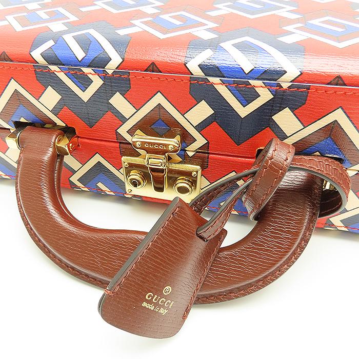 GUCCI（グッチ） 未使用 ジオメトリックG ブリーフケース ポーカー