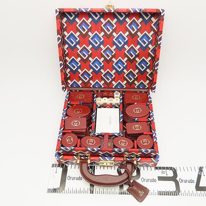 GUCCI（グッチ） 未使用 ジオメトリックG ブリーフケース ポーカー