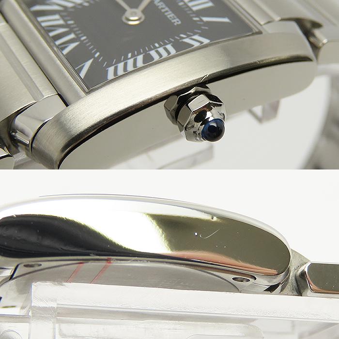 CARTIER カルティエ W51026Q3 タンクフランセーズ SM アジア限定 腕時計 SS SS レディース [中古] Grand Seiko 送料無料 アジア限定 カルティエ タンクフランセーズSM
