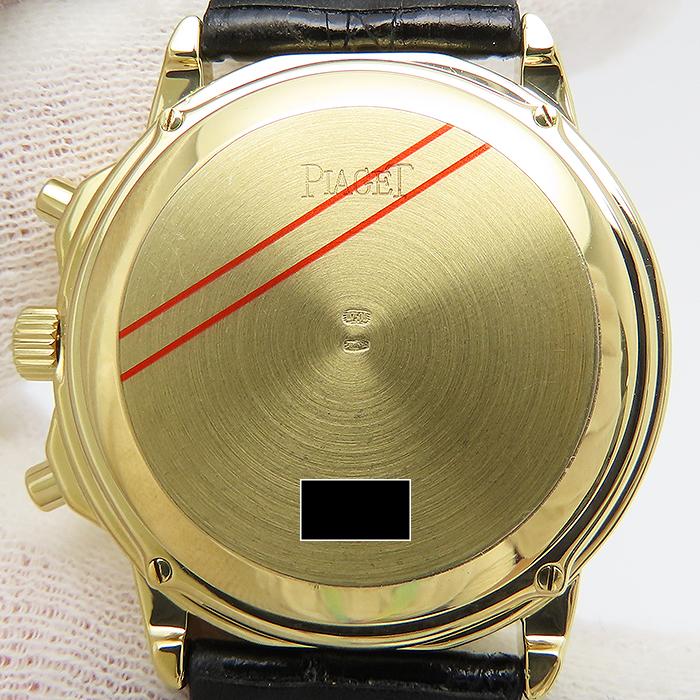 PIAGET（ピアジェ） グベナー クロノグラフ 15978 手巻 シルバー K18