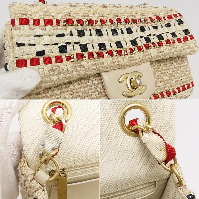 CHANEL（シャネル） 送料無料 チェーンショルダーバッグ ツイード