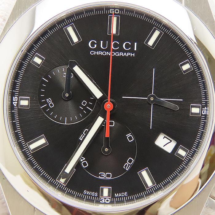 GUCCI（グッチ） パンテオン 115.2 ステンレス クォーツ ブラック