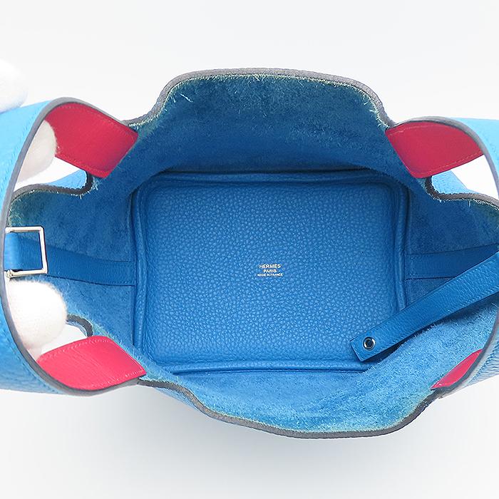 HERMES（エルメス） ピコタンロックPM バイカラー ブルー系 ピンク系