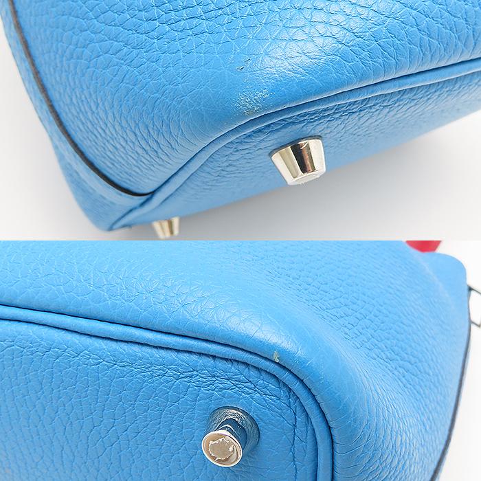 HERMES（エルメス） ピコタンロックPM バイカラー ブルー系 ピンク系