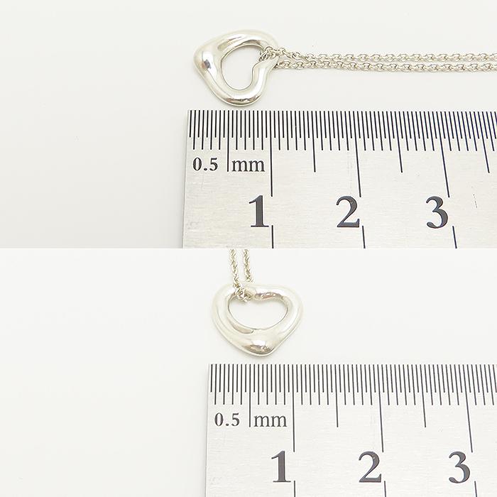 Tiffany 1837 & Co. エルサ・ペレッティ オープン ハート ネックレス