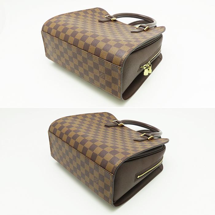 ★Louis Vuitton ルイヴィトンダミエハンドバッグ トリアナ保存袋付き LOUIS VUITTON ルイ・ヴィトン トリアナ ダミエライン