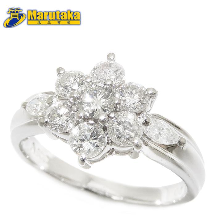 ダイヤモンド リング Pt900 12号 1.00ct 4.0g プラチナ 指輪