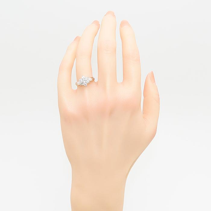 ダイヤモンド リング Pt900 12号 1.00ct 4.0g プラチナ 指輪