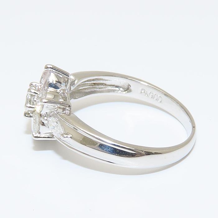 ダイヤモンド リング Pt900 12号 1.00ct 4.0g プラチナ 指輪