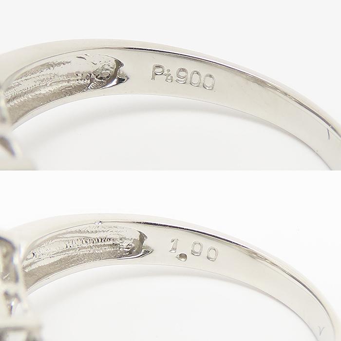 ダイヤモンド リング Pt900 12号 1.00ct 4.0g プラチナ 指輪