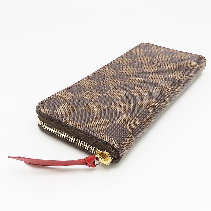 ✨美品✨ルイヴィトン 長財布 ポルトフォイユ　クレマンス　ラウンドジップ　レッド LOUIS VUITTON（ルイ・ヴィトン） ポルトフォイユ・クレマンス N60543