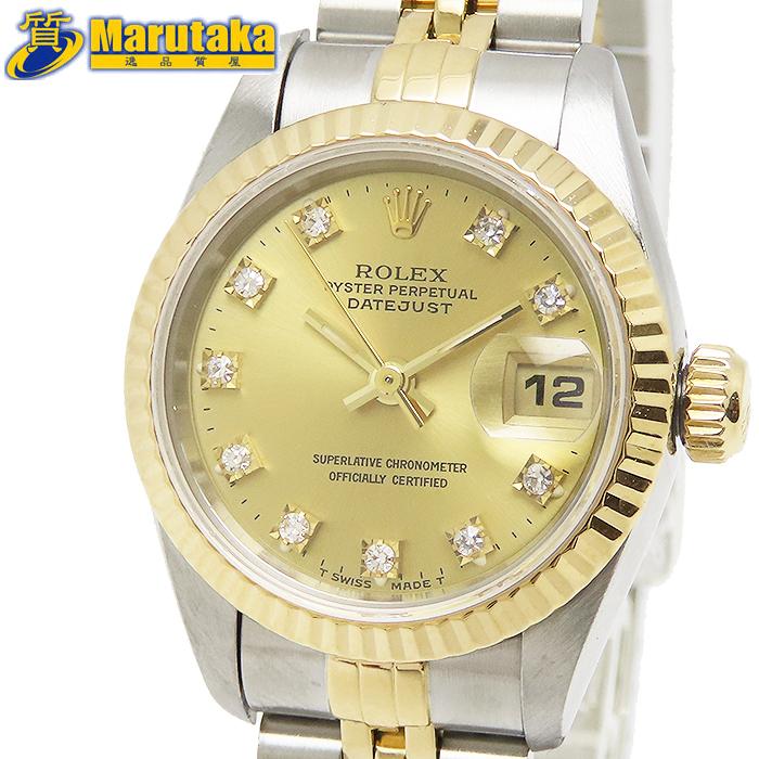 デイトジャスト ロレックス 69173G 1993年 自動巻 S番 レディース SS