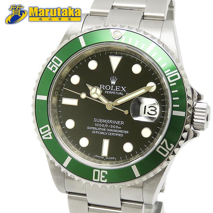 サブマリーナー ROLEX 16610LV ギャランティ 箱 2008年 ロレックス
