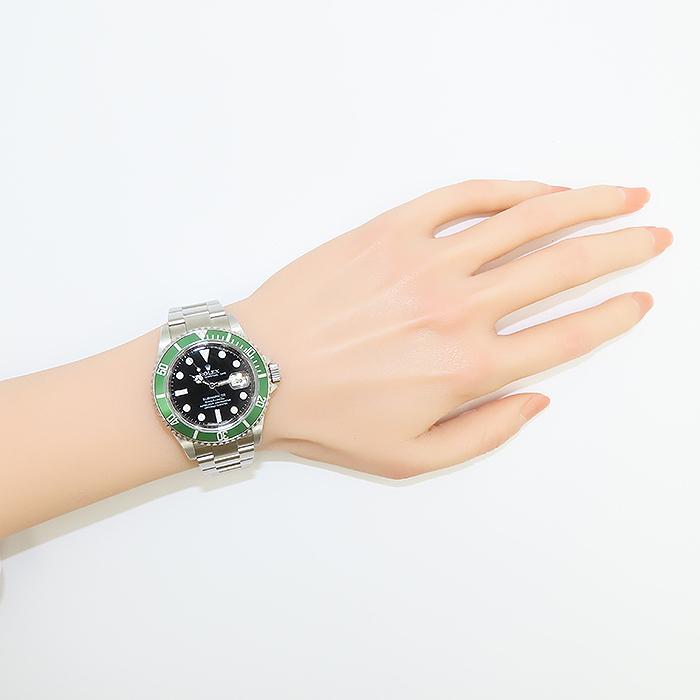サブマリーナー ROLEX 16610LV ギャランティ 箱 2008年 ロレックス