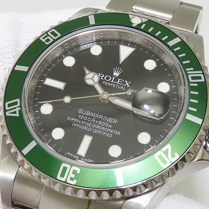 サブマリーナー ROLEX 16610LV ギャランティ 箱 2008年 ロレックス 