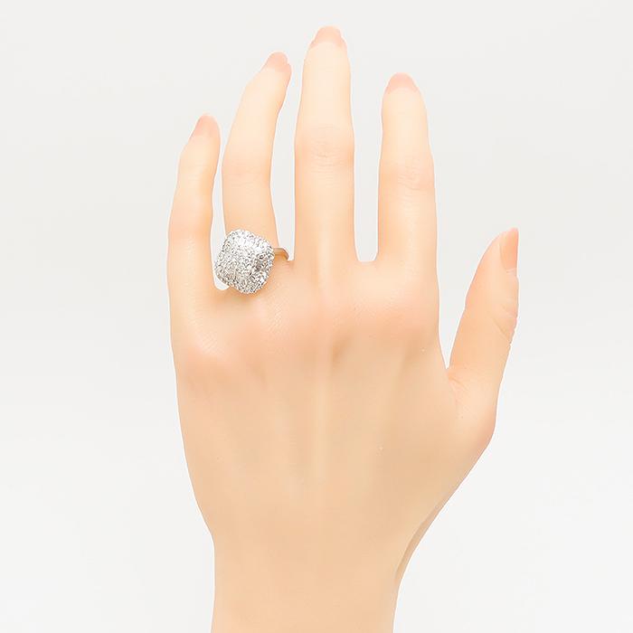 ダイヤモンド リング 17号 Pt900 鑑別書 プラチナ 指輪 2.00ct 逸品