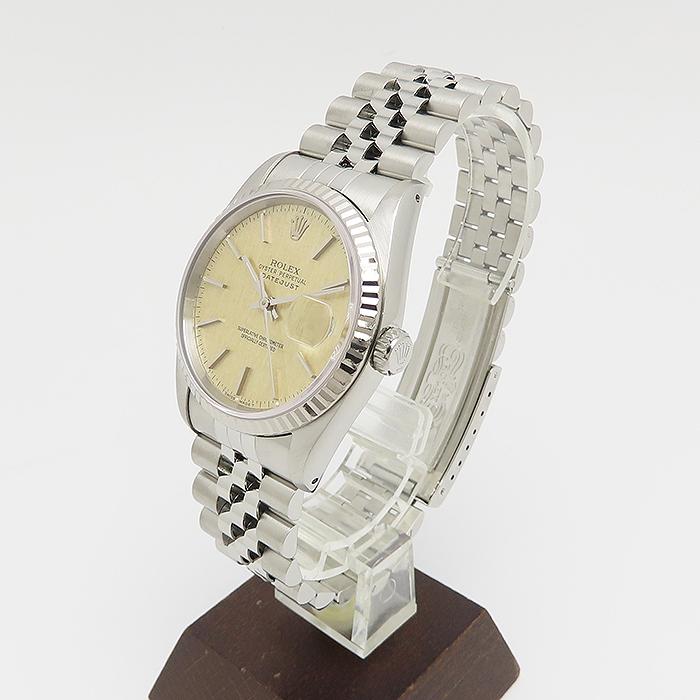 デイトジャスト レモンダイアル モザイク リネン ロレックス 16234