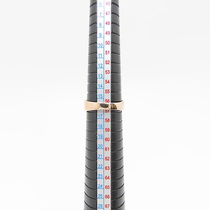 クロスモチーフ ダイヤモンド リング K18 PG 16号 0.54ct 750 鑑別書 十字 幅広 逸品質屋 丸高 尼崎市 ピンクゴールド Au_5