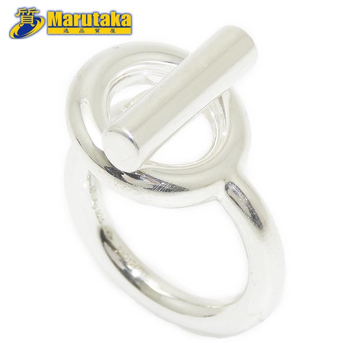 HERMES（エルメス） クロワゼットリング #48 約6号 3.0g 箱 シンプル